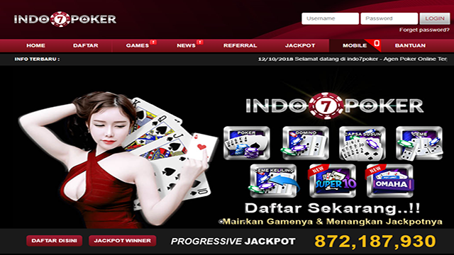 Indo7Poker Taruhan Poker Indo Online Terpercaya